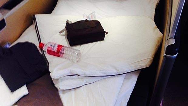 In der First Class ist es selbstredend nochmals um einiges bequemer.