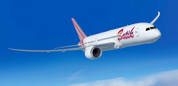 Dreamliner von Lion-Air-Tochter-Batik: Zu klein.