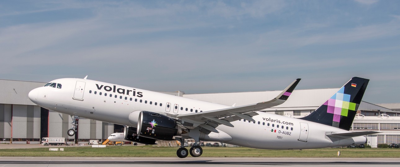 Airbus A320 Neo von Volaris: Die Fluggesellschaft fusioniert mit Viva.