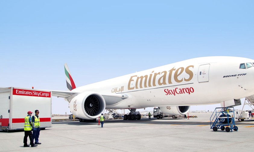 Platz 4: Emirates, Dubai - 9569 Millionen  Tonnenkilometer