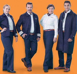 Neue Uniformen von Flydubai: Mehr als 2500 Mitarbeiter sollen sie tragen.