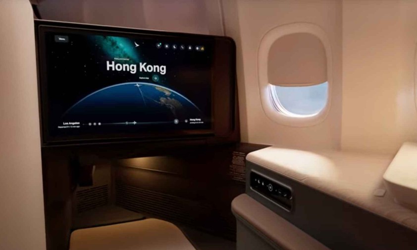 So soll die neue Aria Suite bei Cathay Pacific aussehen.