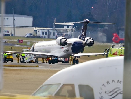 d acnd bombardier crj 900 lufthansa cityline  genf