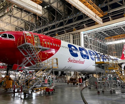 Airbus A340 HB-JMC: Nicht mehr lange im Einsatz - aber topfit
