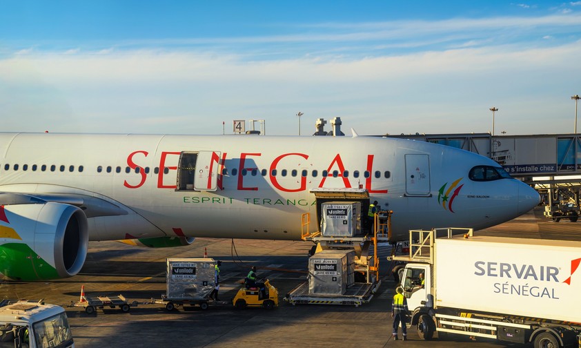 Flieger von Air Senegal: Airline in der Krise.