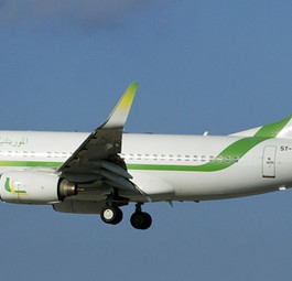 Boeing B737 von Mauritania Airlines: Ziel Las Palmas.