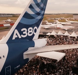 Musikalischer Nachschlag unterm Airbus A380