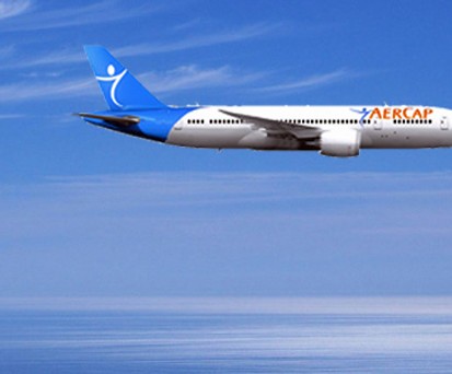 Dreamliner in den Farben von Aercap: Das Unternehmen besitzt nun eine Flotte von fast 1400 Flugzeugen.