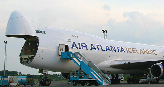 Frachtmaschine von Air Atlanta Icelandic: In einer gab es ein Problem.