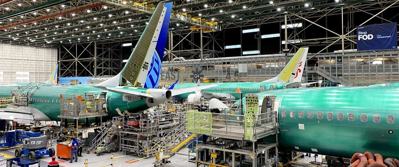 Boeing-737-Max-Produktion: Die Max 7 und die Max 10 sind noch nicht zertifiziert.