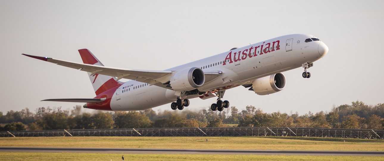 Boeing 787-9 von Austrian Airlines: 2028 sollen alle da sein.