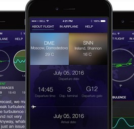 App Sky Guru: Schickt Hunderte von Nachrichten pro Flug.