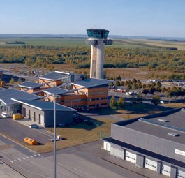 Paris-Vatry Airport: Viel freier Platz.