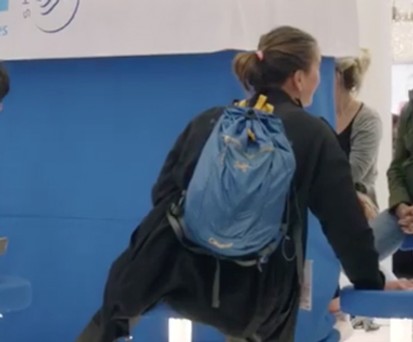 Weihnachtsbuffet für einsame Passagiere