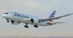 Dreamliner von American: Es gab eine kleine Odyssee.