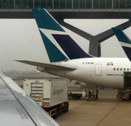 Flieger von Easyjet und Westjet in Gatwick: Die kanadische Airline gehörte zu dem ersten Partnern.