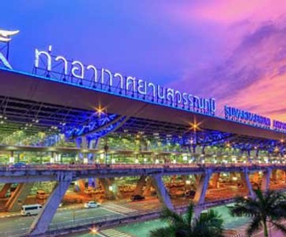 Bangkok Suvarnabhumi: Für den überfüllten stehen kostspielige Erweiterungen an.