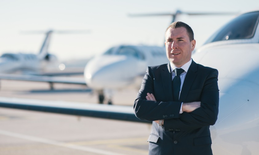 Globe-Air-Chef und -Gründer Bernhard Fragner: Erwartet schrumpfendes Geschäft.