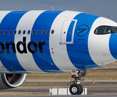 Airbus A330-900 von Condor: Die Flottenerneuerung zahlt sich aus.