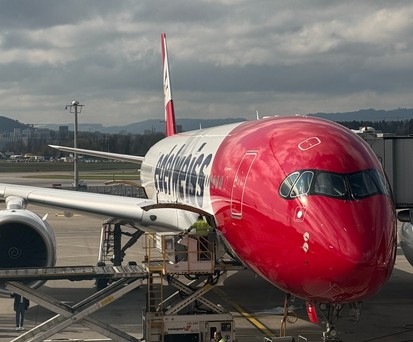 Airbus A350 von Edelweiss: Jetzt unterwegs.
