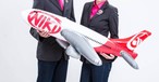 Aufblasbarer Niki-Flieger: Der Betrieb soll im März wieder hochgefahren werden.