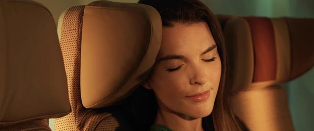 Der neue Economy-Sitz von Etihad: Mehr Komfort.