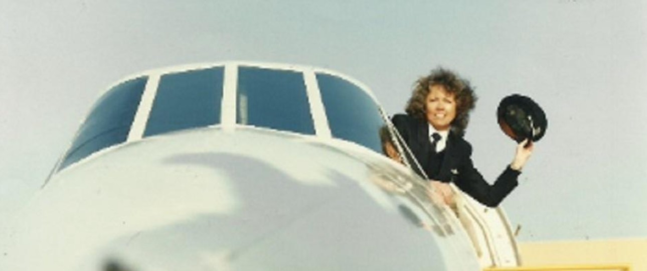 Barbara Harmer: Die Concorde blieb ihr Lieblingsflugzeug.