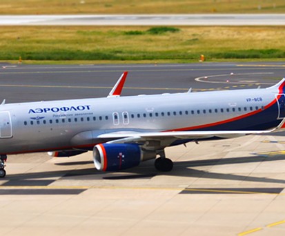 Aeroflot-Flugzeug: Die Stationen in Europa sind derzeit nicht mehr gebraucht.
