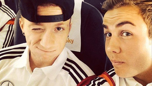 Marco Reus und Mario Götze scheint es gefallen zu haben.