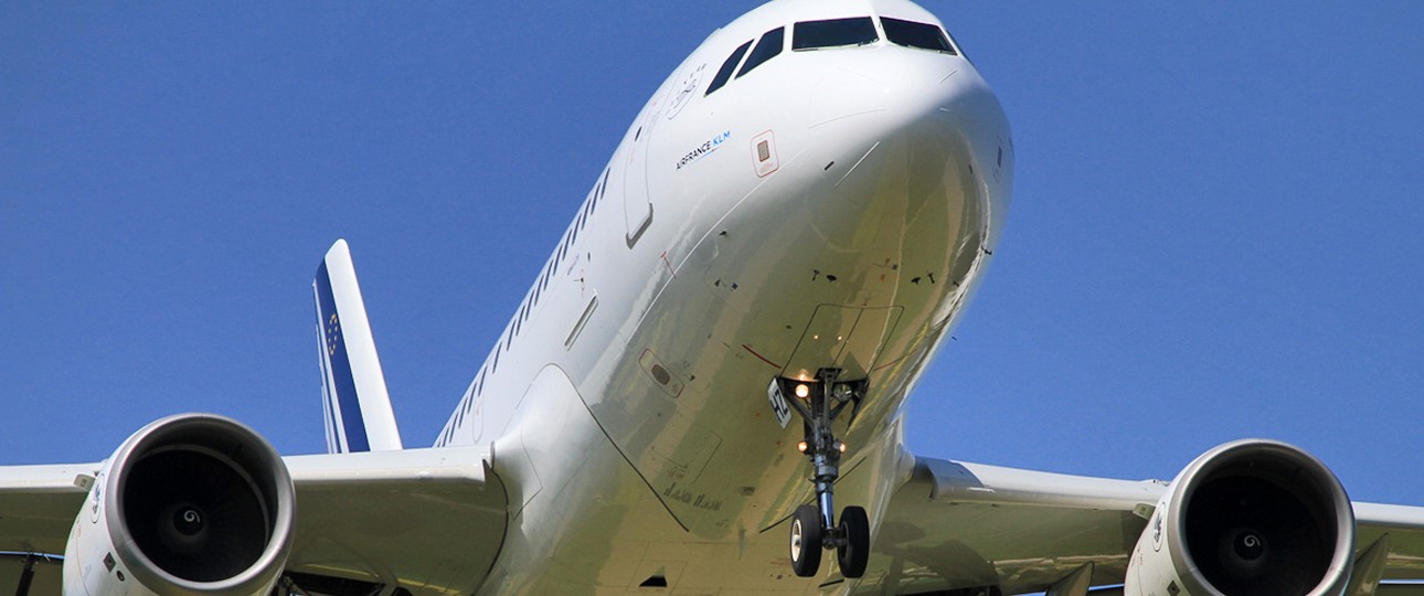 Airbus A319 von Air France: Zwei Strecken fallen weg.