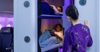 Skynest von Air New Zealand: Jeweils für vier Stunden buchbar.