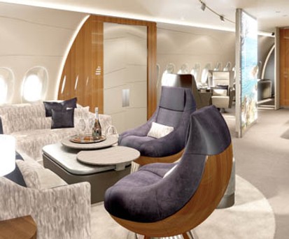 Der Familienbereich soll gestressten Politikern und Managern helfen, abzuschalten.