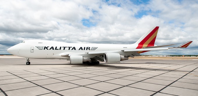 Neue Lackierung: Anfang der Woche präsentierte Kalitta Air ihr neues Design.