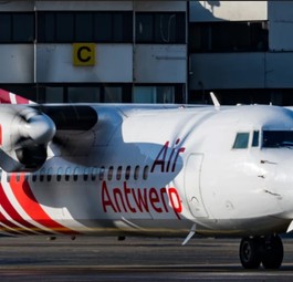 Fokker 50 von Air Antwerp: Wird erstmal nicht gebraucht.