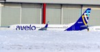 Im Schnee von Indianapolis: Erste 737-800 für Avelo Airlines.