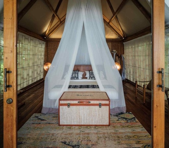 Beach Suite für naturnahe Nächte auf Bawah-Reserve