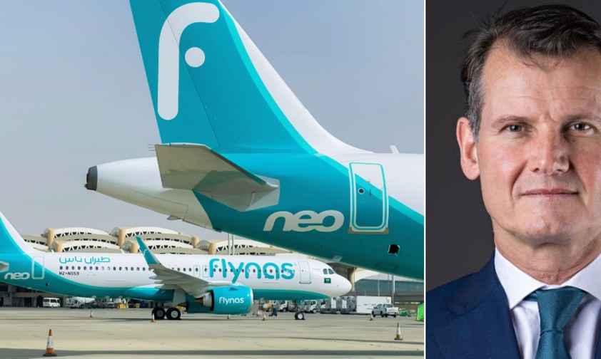 Airbus A320 Neo von Avilease-Kunde Flynas und Avilease-Chef O’Byrne: Große Pläne.