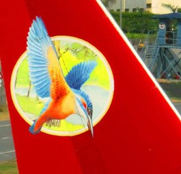 Heckflosse von Kingfisher: Nur noch 15 Flieger heben ab.