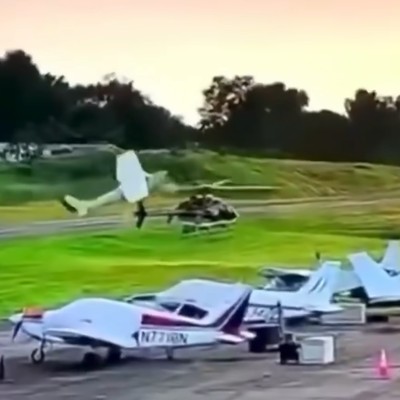Der Moment bevor das Kleinflugzeug mit dem Helikopter Kollidiert: Jetzt ist der NTSB-Bericht erschienen.