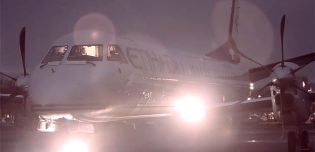 Saab 2000 von Etihad Regional: Bald unterbeschäftigt.