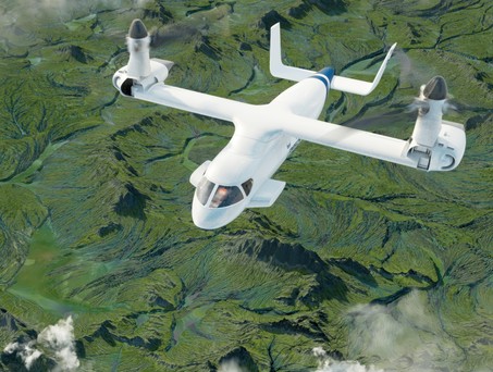 Die Lanying R6000 im Flug: Chinesisches Konzept mit viel Power.