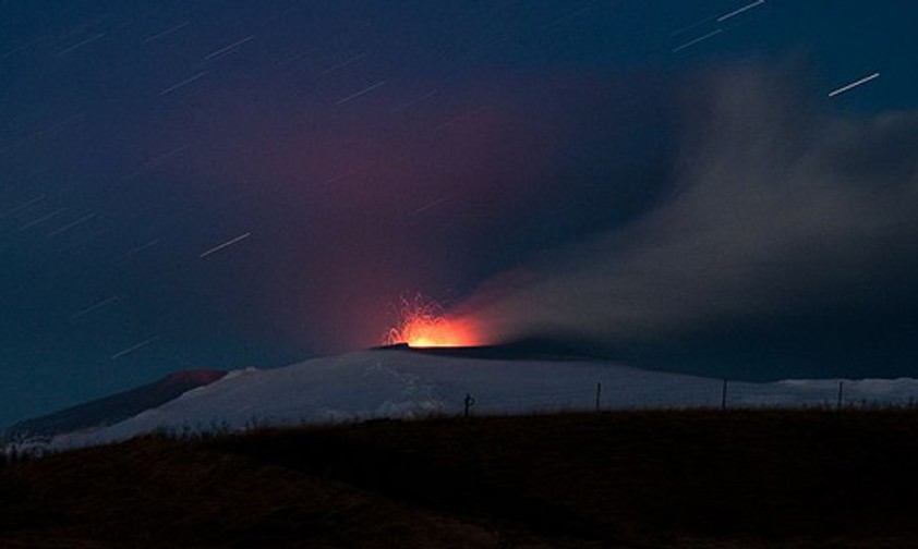 Ausbruch des Eyjafjallajökull: Brachte die weltweite Luftfahrt durcheinander.