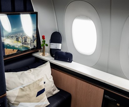 Allegris First Class: Laut Lufthansa-Chef Spohr stark nachgefragt.