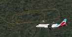 muc eurowings airbus a319 doppelter go around