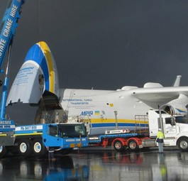 An-225 nimmt die Arbeit wieder auf
