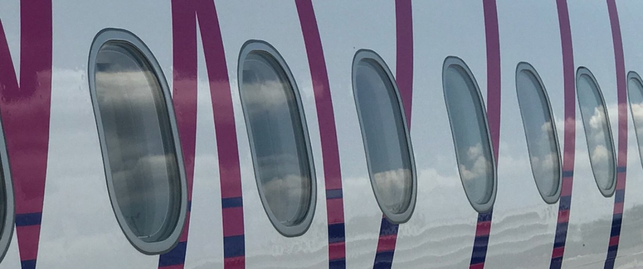 Flugzeug von Wizz Air: Großes Potenzial in Abu Dhabi.