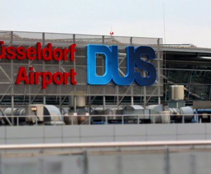 Der Flughafen Düsseldorf schafft es mit 7,61 sogar auf Platz 16.