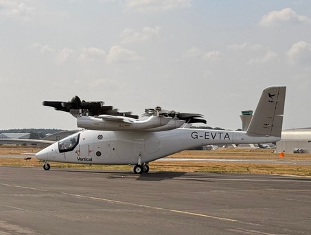 Die VA-1X von Vertical Aerospace: Zeigte in Farnborough, was sie kann.