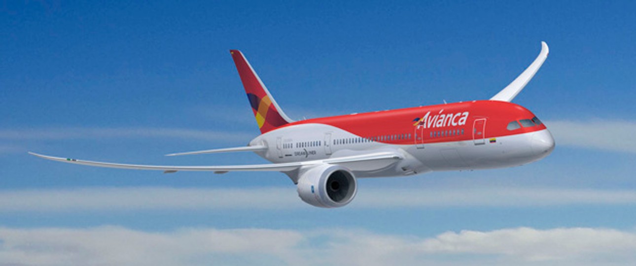 Dreamliner in den Farben von Avianca: Ausbau in Europa.