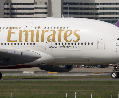 Airbus A380 von Emirates in Frankfurt: Aktuell nicht dort zu sehen.